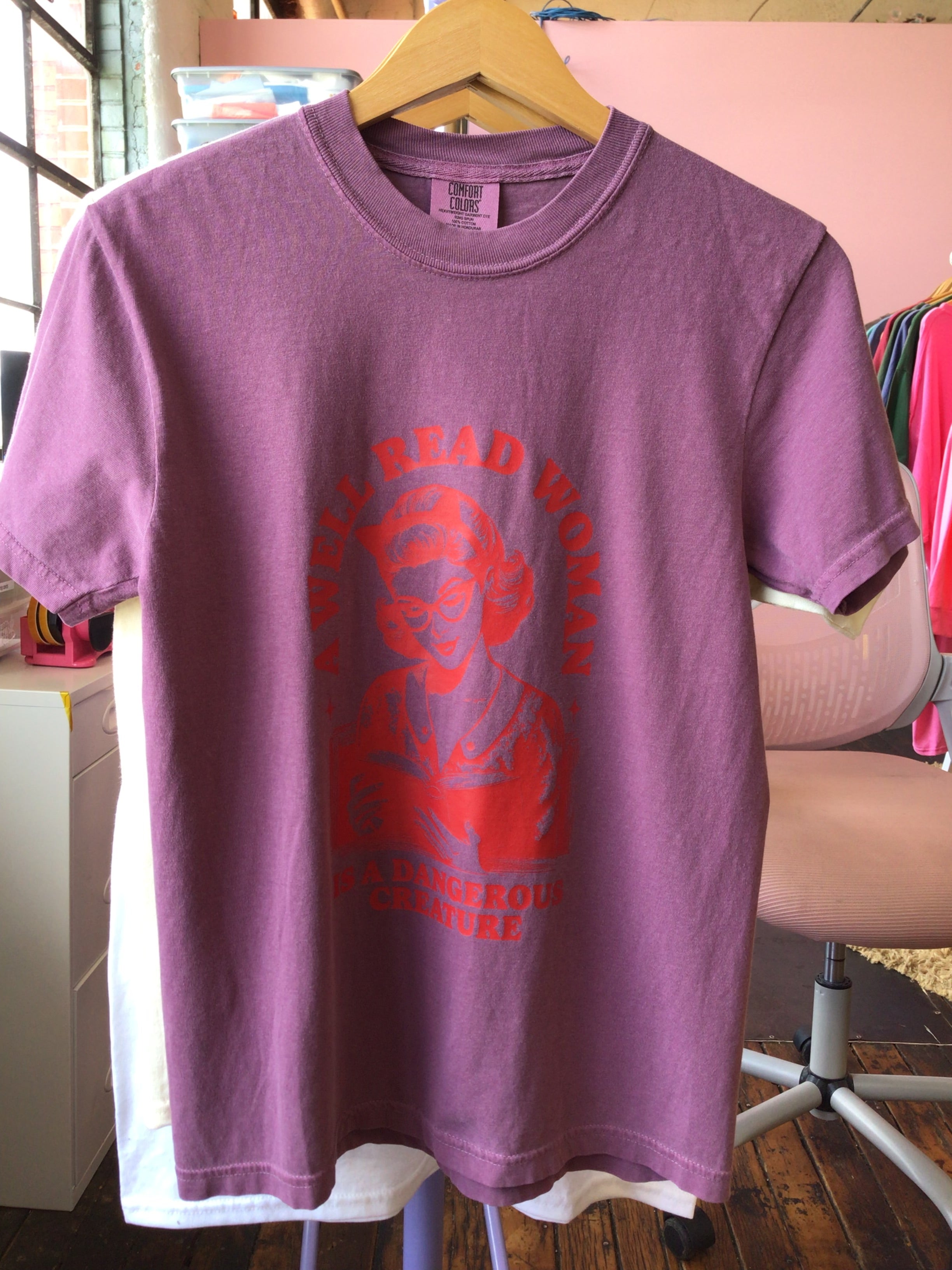 A Well Read Woman is a Dangerous Creature-Shirt