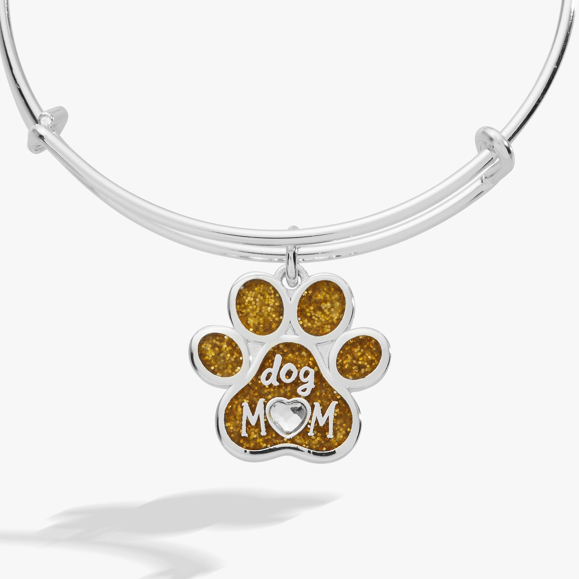 Dog Mom Charm Bangle